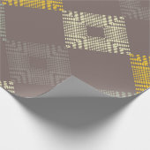 Polka dots seamless pattern. Mosaic of Ethic Figu Cadeaupapier (Hoek)