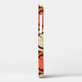 Polka dots seamless pattern. Mosaic of Ethic Figu Case-Mate iPhone Case (Achterkant / Links)
