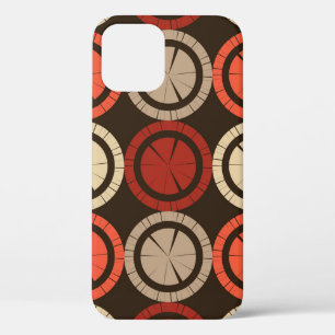 Polka dots seamless pattern. Mosaic of Ethic Figu Case-Mate iPhone Case