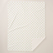 Polka Dots Sherpa Deken (Voorkant)