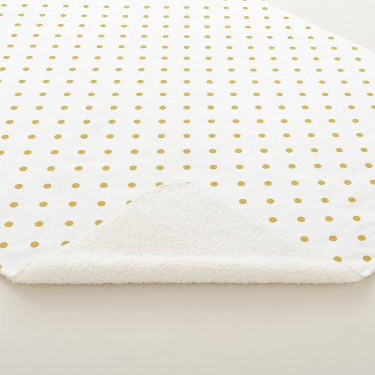 Polka Dots Sherpa Deken (3/4)