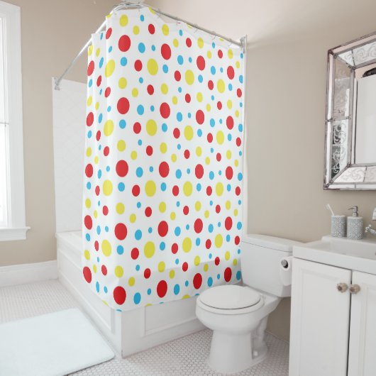 Polka Dots Shower Curtain Douchegordijn (In situ)