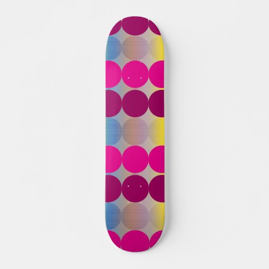 Polka Dots Skateboard (Voorkant)