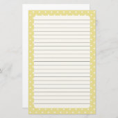 Polka Dots Stationery Briefpapier (Voorkant / Achterkant)