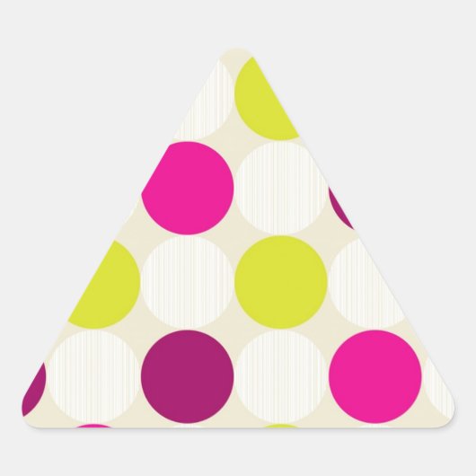 Polka Dots Sticker (Voorkant)