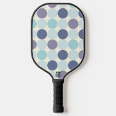 Polka Dots & Stripes Pickleball Paddle Sjabloon (Voorkant)