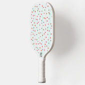 Polka Dots & Stripes Pickleball Paddle Sjabloon (Links)