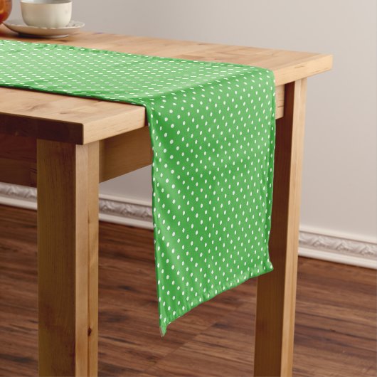 Polka Dots Table Runner Korte Tafelloper (Voorbeeld)