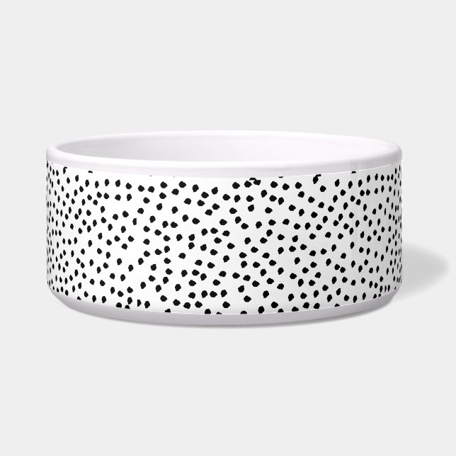 Polka Dots Table Runner Voerbakje (Voorkant)