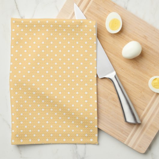 Polka Dots Theedoek (Quarter Fold)