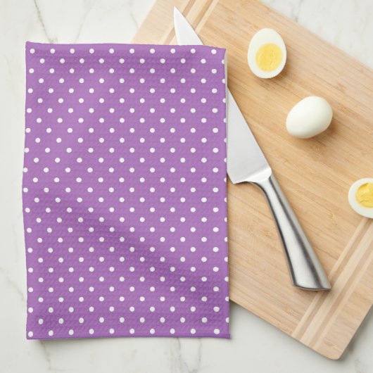 Polka Dots Theedoek (Quarter Fold)