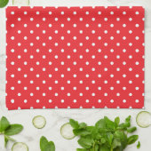 Polka Dots  Theedoek (Gevouwen)
