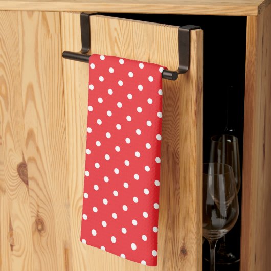 Polka Dots  Theedoek (Derde Gevouwen)