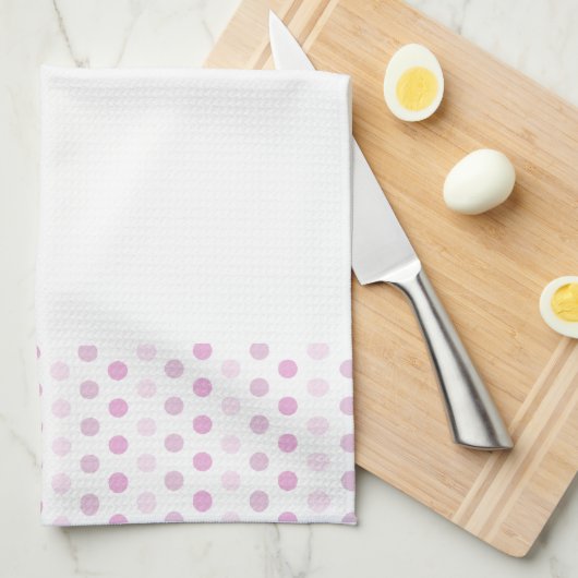 Polka Dots Theedoek (Quarter Fold)