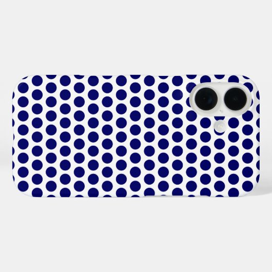 Polka Dots Tiled Case-Mate iPhone Case (Achterkant (horizontaal))