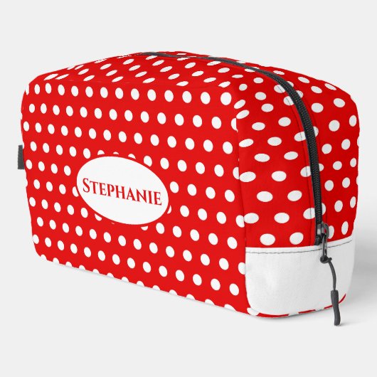 Polka Dots Toilettasje (Rechterhoek)