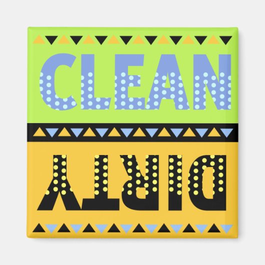 Polka Dots Vaatwasser Magneet (Voorkant)