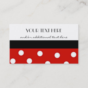 Polka Dots Visitekaartje