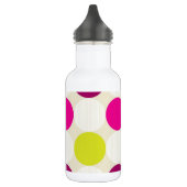 Polka Dots Water Bottle Waterfles (Links)