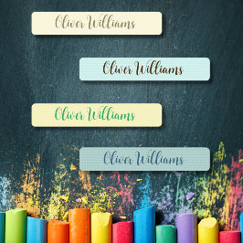 Polka Dots waterdichte kinder naam kleding Labels