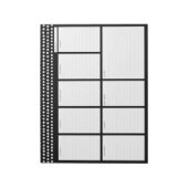 Polka Dots Weekly Desk Planner Notitieblok (Linkerzijde)