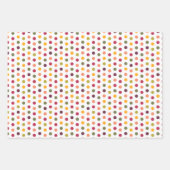 Polka Dots| Wishbones | Weaving lines -  Inpakpapier Vel (Voorkant 3)