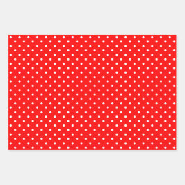 Polka Dots Wrapping Paper Sheet Set