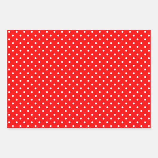 Polka Dots Wrapping Paper Sheet Set (Voorkant)