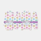 Polka Dots Zeemeermin Verjaardag Baby shower Dank  Bedankdoosjes (Uitgevouwen)