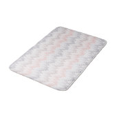 Polka Dotted Mountain Peak Pattern Badmat (Gekanteld)