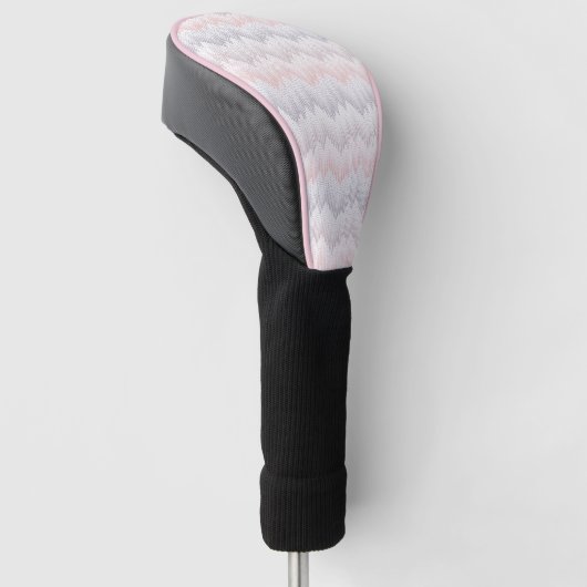 Polka Dotted Mountain Peak Pattern Golfheadcover (Schuin)