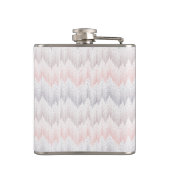 Polka Dotted Mountain Peak Pattern Heupfles (Achterkant)