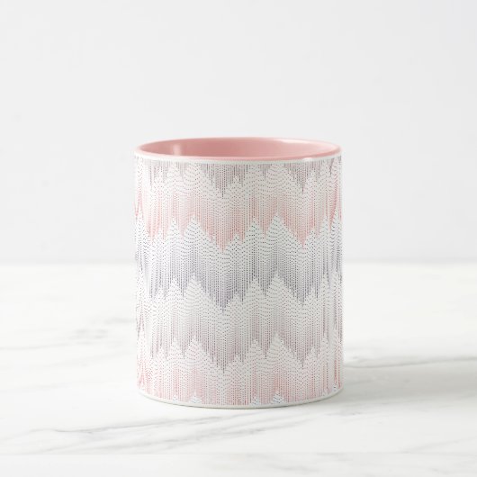 Polka Dotted Mountain Peak Pattern Mok (Midden)