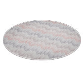 Polka Dotted Mountain Peak Pattern Snijplank (Hoek)