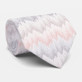 Polka Dotted Mountain Peak Pattern Stropdas (Opgerold)