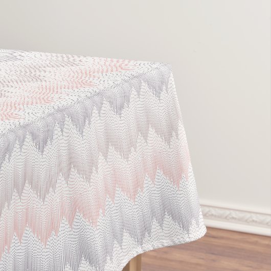 Polka Dotted Mountain Peak Pattern Tafelkleed (Voorbeeld)