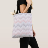 Polka Dotted Mountain Peak Pattern Tote Bag (Dichtbij)