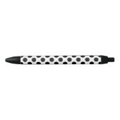 Polka Dotted Zwarte Inkt Pen (Voorkant)