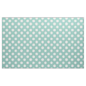 Polka gestippelde stof/LT groen Stof (Yard (91,4 cm))