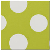 Polka gestippelde stof/olijf stof (Close Up)