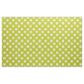 Polka gestippelde stof/olijf stof (Yard (91,4 cm))