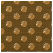 Polka gouden stippen stof (Close Up)