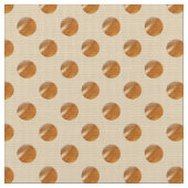 Polka gouden stippen stof (Close Up)
