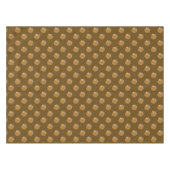 Polka gouden stippen tafelkleed (Voorkant (Horizontaal))