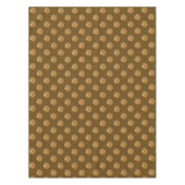 Polka gouden stippen tafelkleed (Voorkant)