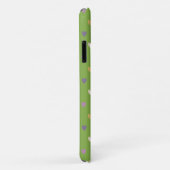 Polka harten groen Case-Mate iPhone case (Achterkant/rechts)