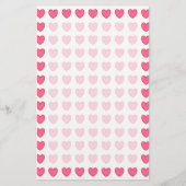 Polka Hearts Briefpapier (Voorkant)