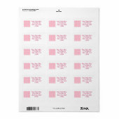 Polka Hearts Etiket (Full Sheet)