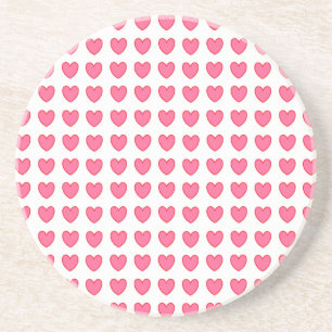 Polka Hearts Zandsteen Onderzetter