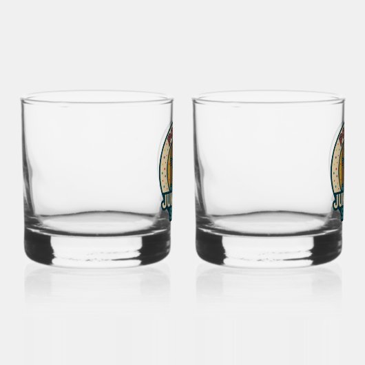 Polka Jukebox Logo Drinkware Set Whisky Glas (Rechts)